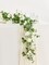 5.9Ft Eucalyptus Garland with Flowers, Artificial Fake Flower Greenery Spring Garland for Baby Shower Wedding Mantle Table Centerpiece Spring Decor